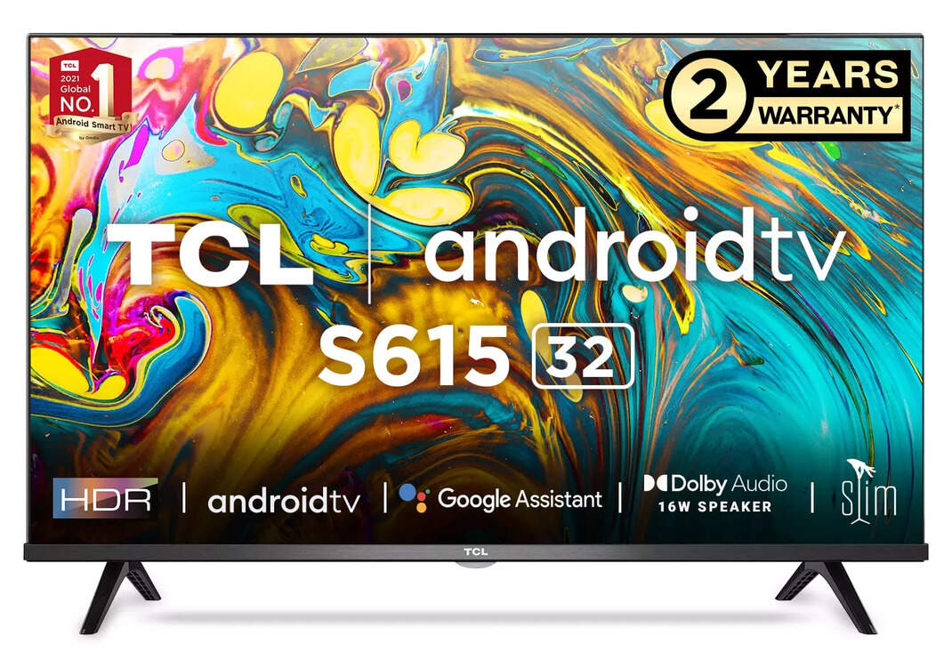TCL 32S615 32 Inch LED HD Ready, 1366 x 768 TV Online at Best