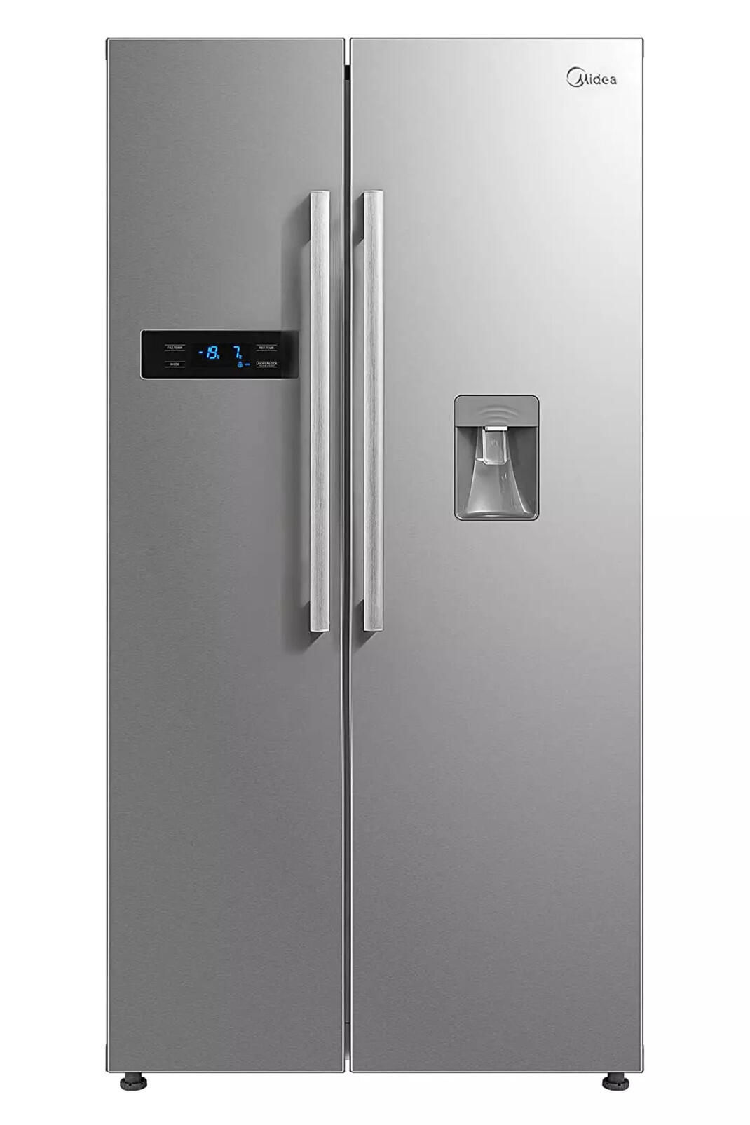 Compare Midea Side By Side 591 Litres 3 Star Refrigerator MRF5920WDSSF vs Whirlpool 570 L