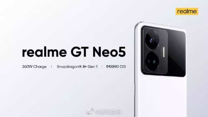 Realme GT Neo 5 with 240W fast charging support confirmed to launch in February