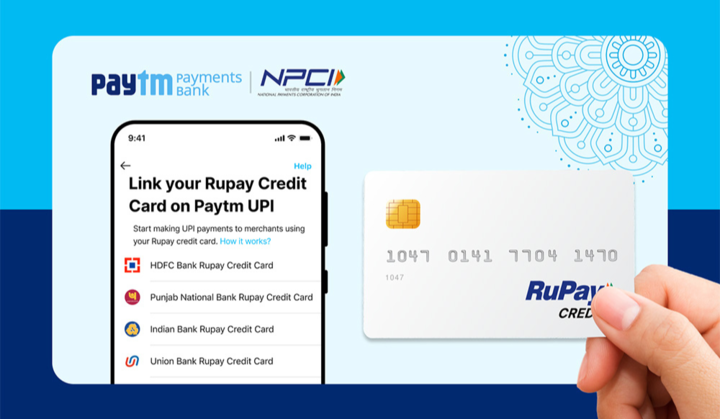 Paytm Payments Bank introduces RuPay Credit Card on UPI