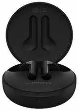 LG Tone Free HBS-FN5U True Wireless Bluetooth Earbuds -Uvnano 99.9% Bacteria Free (Black)