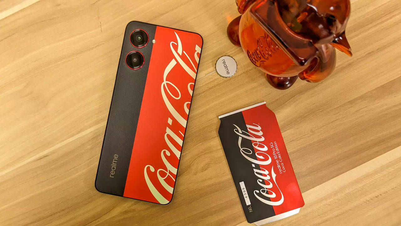 In pictures: World's first Coca-Cola smartphone -- Realme 10 Pro