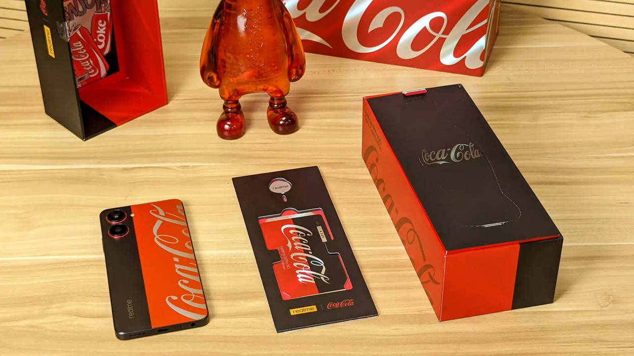 In pictures: World's first Coca-Cola smartphone -- Realme 10 Pro