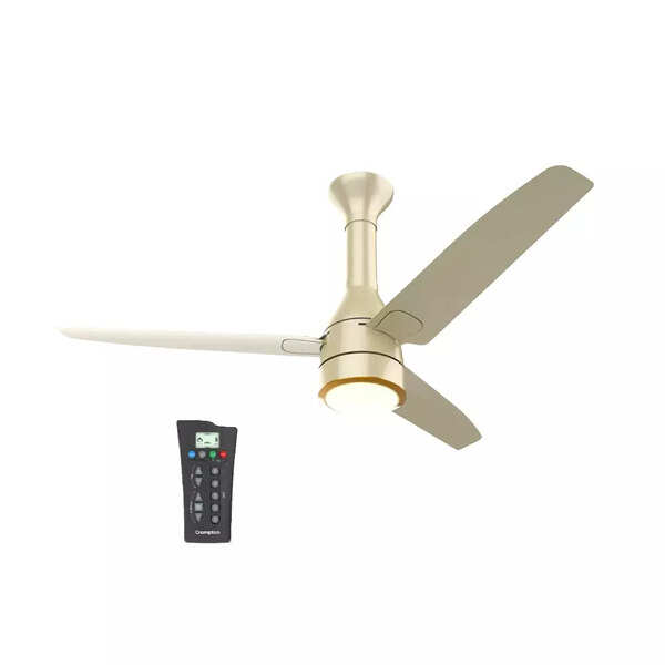 Crompton Energion Roverr Underlight 1200mm (48 inch) BLDC Ceiling Fan (Champagne Gold), Pack of
