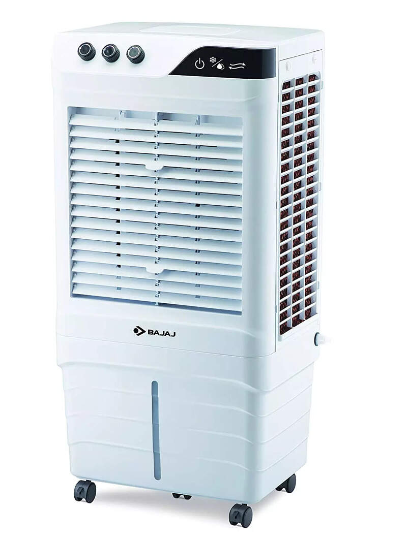 Bajaj DMH 90 Neo 90L Desert Air Cooler with Antibacterial Pads, Turbo Fan Technology