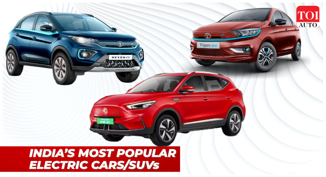 Top 5 most popular electric cars/SUVs in India | TOI Auto