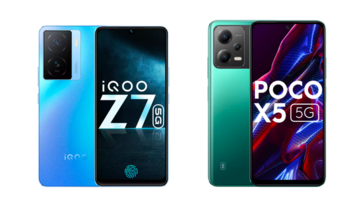 iQoo Z7 5G vs Poco X5 5G: A comparison