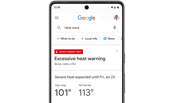 La prochaine grande idée d'IA de Google : lutter contre le changement climatique et la chaleur extrême avec ces outils