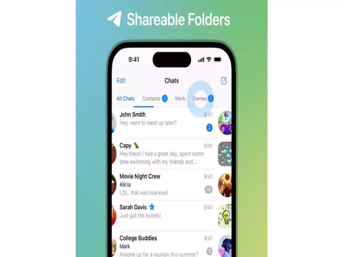 Telegram folders deals