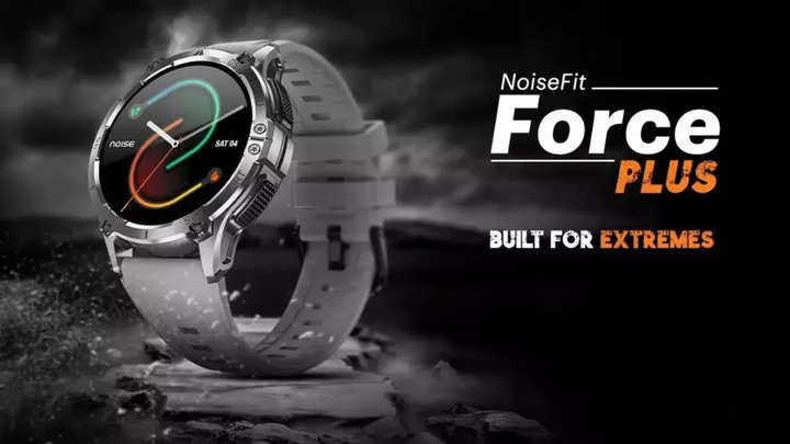 NoiseFit Force Plus rugged smartwatch launched, priced at Rs 3,999