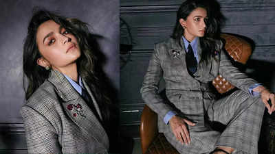 Alia Bhatt gives boss lady vibes in BTS video from her first Gucci