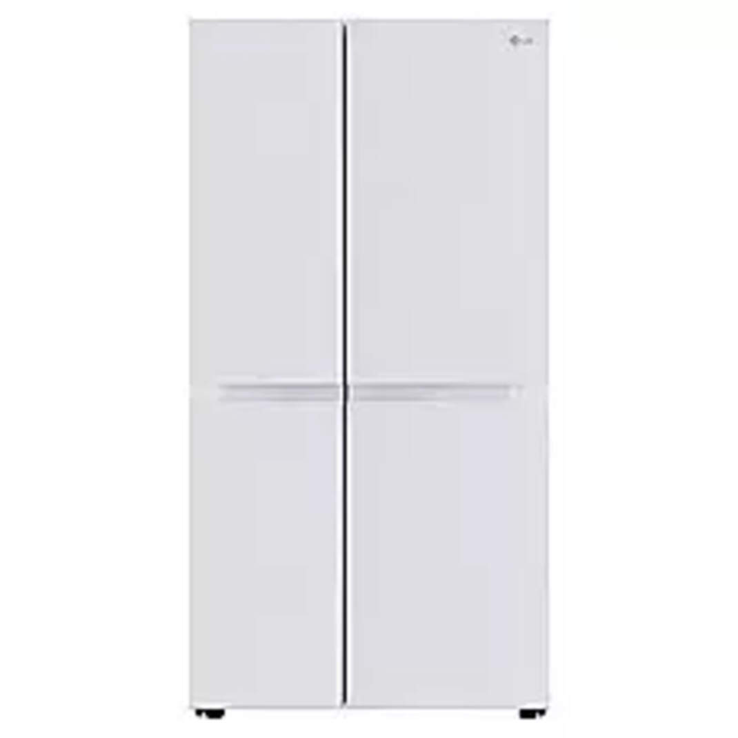 Compare LG Side by Side 655 Litres 2 Star Refrigerator Linen White GL