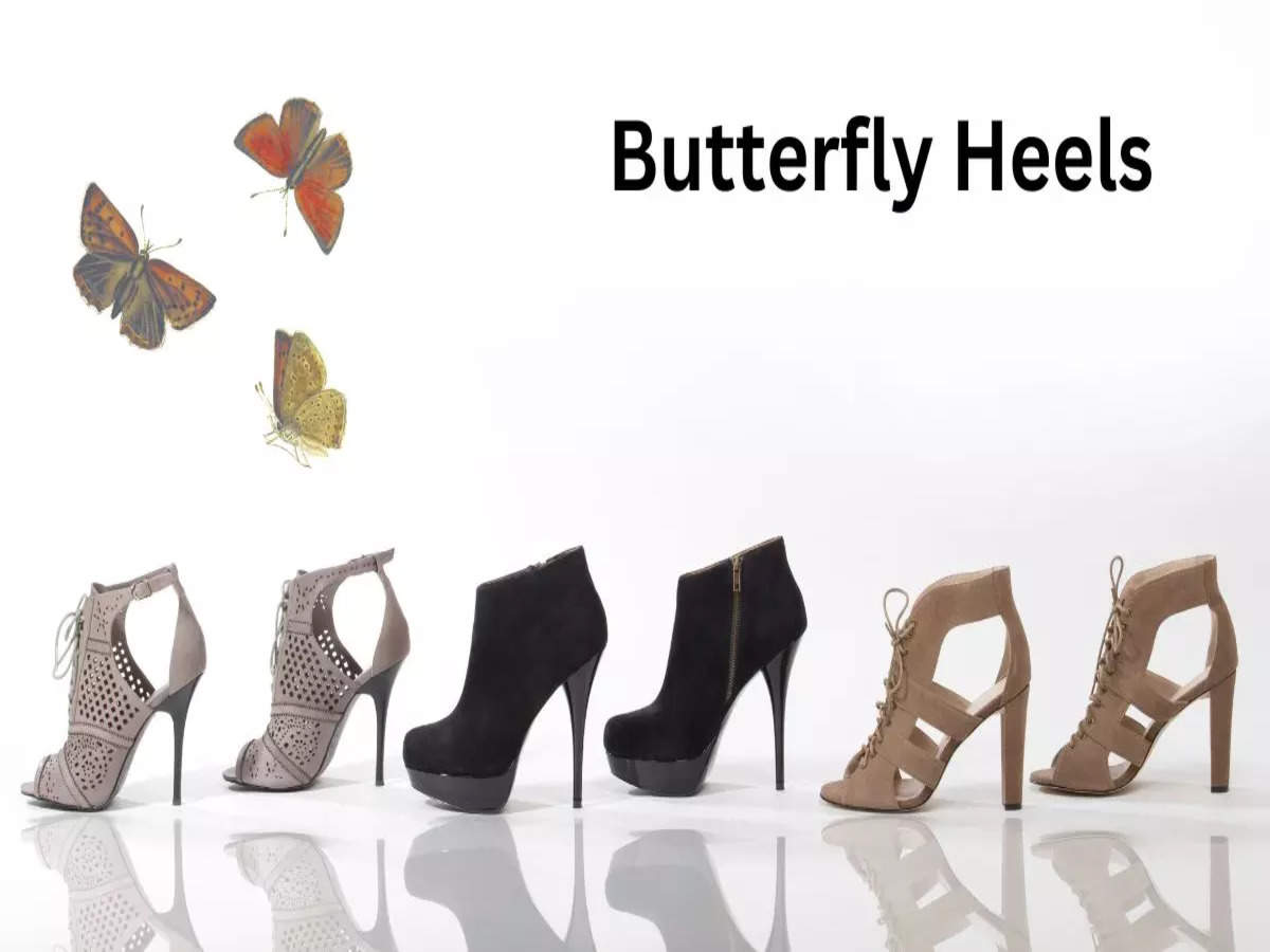 Butterfly Boot - White - 7 INCH – Hella Heels UK