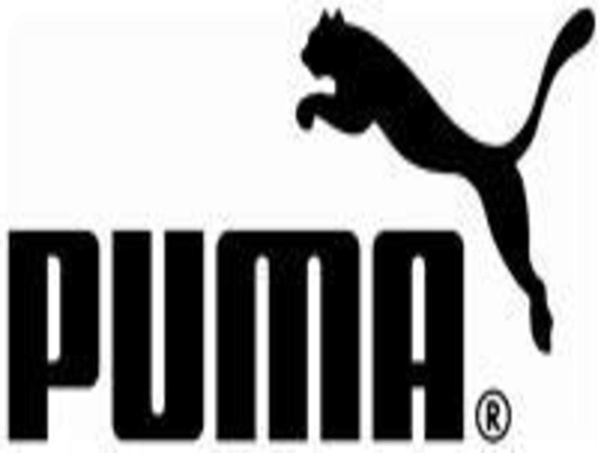 Логотип Пума и скульптура