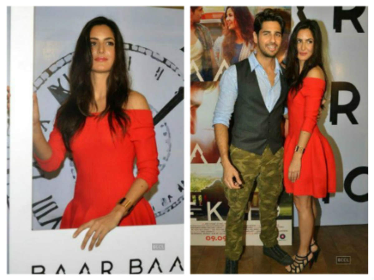 katrina kaif baar baar dekho outfits