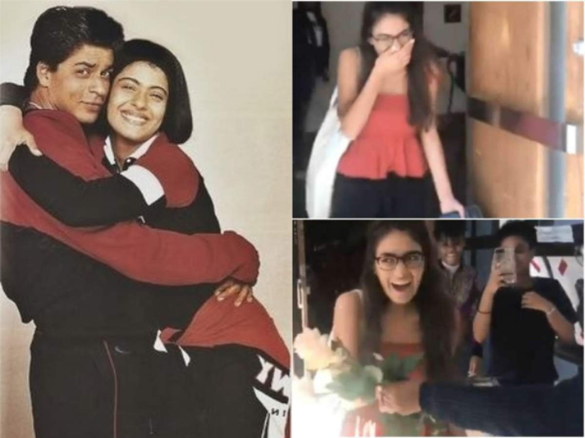 Watch: This prom-proposal with Shah Rukh Khan's 'Kuch Kuch Hota Hai' song  playing in the backdrop is adorable | Hindi Movie News - Times of India