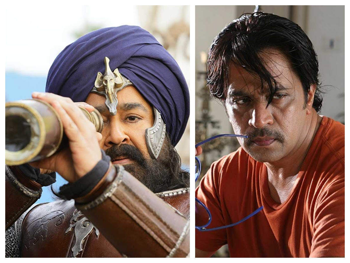 Actor Arjun joins Mohanlal in the set of 'Marakkar: Arabikadalinte Simham' | Malayalam Movie News - Times of India