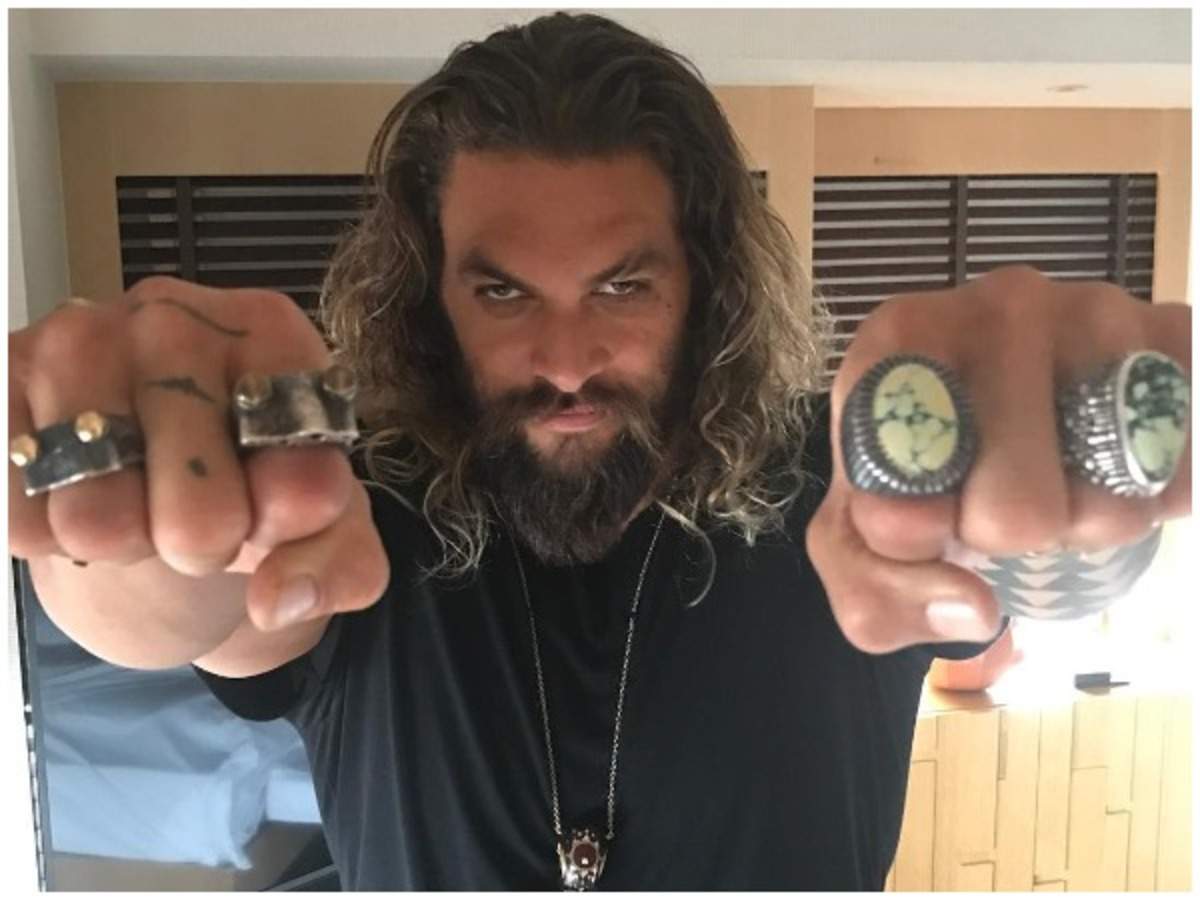 Jason Momoa gets rid of his famous beard for a good cause | English Movie  News - Times of India