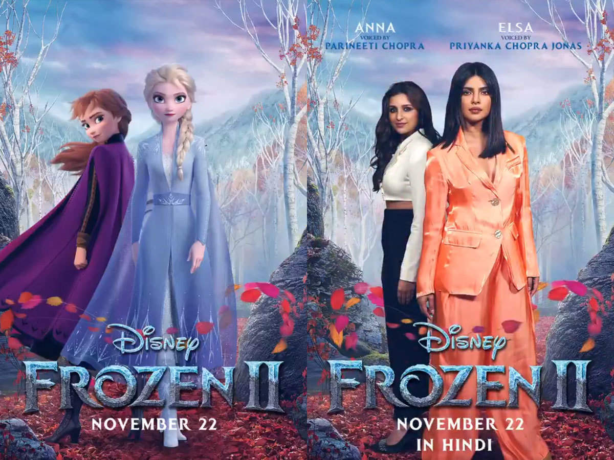 Frozen 2': Fans ask if Priyanka Chopra and Parineeti Chopra will sing in  Hindi dubbed version of the animated film | Hindi Movie News - Times of  India
