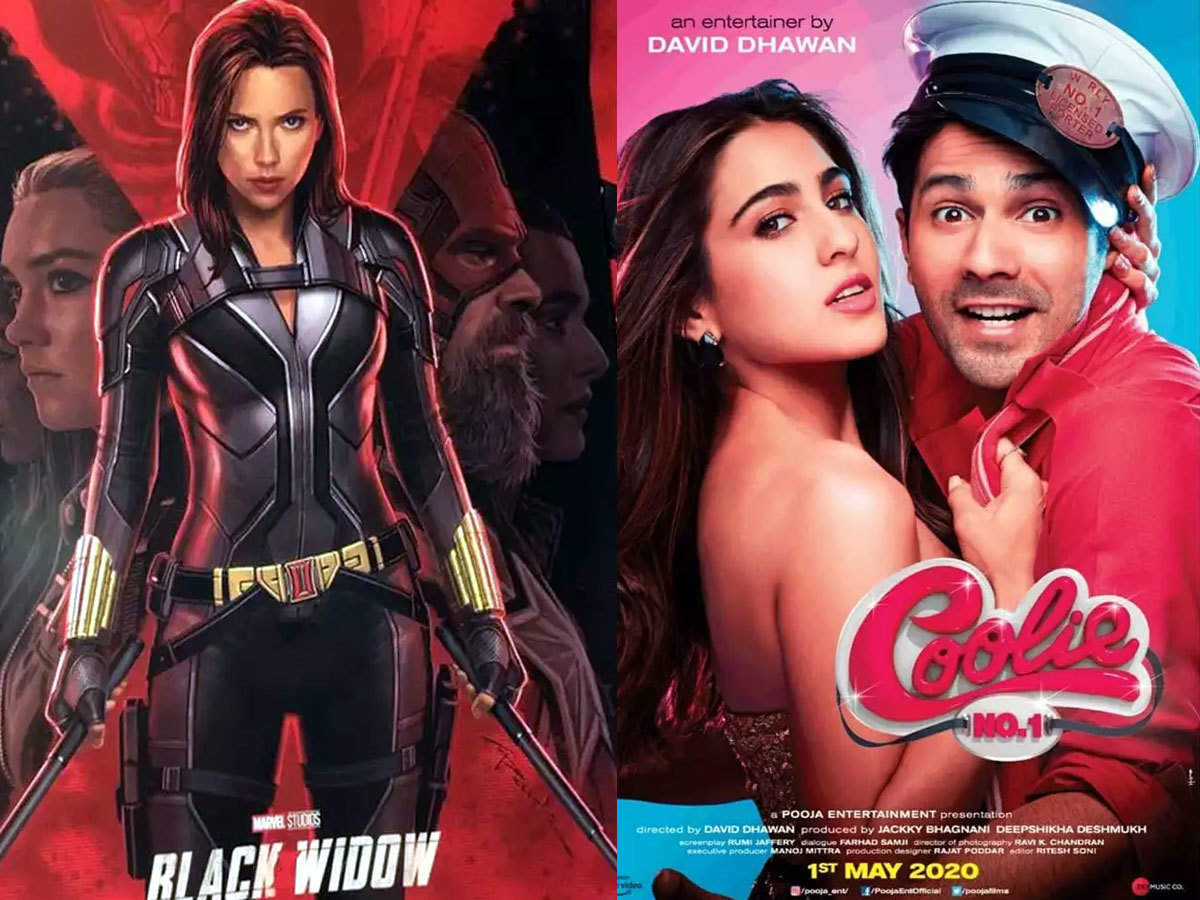 Scarlett Johansson's 'Black Widow' to take on Sara Ali Khan and Varun  Dhawan's 'Coolie No. 1' in big box office clash of 2020 | Hindi Movie News  - Times of India