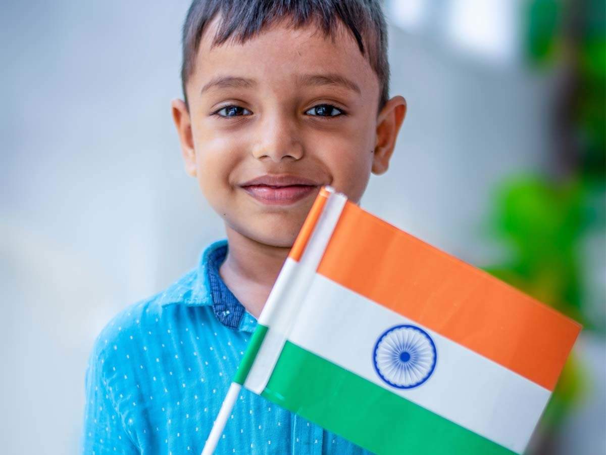 Tri-Color Dress For Boys & Girls, Republic Independence Day Tiranga Dress  For Kids (Size 26) at Rs 129 in Ghaziabad
