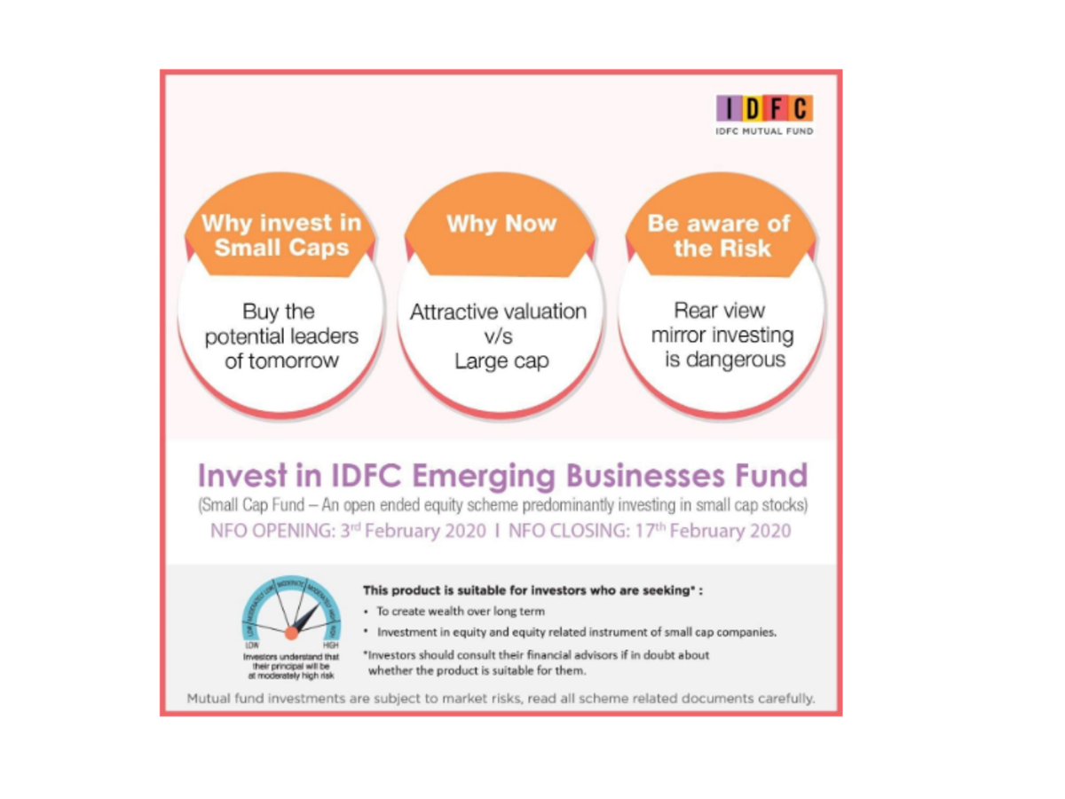 Idfc Mutual Fund Launches Idfc Emerging Businesses Fund Times Of India