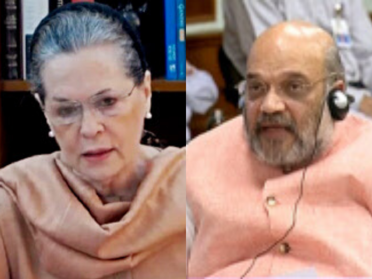 sonia gandhi slams govt for unplanned lockdown amit shah says congress playing petty politics india news times of india sonia gandhi slams govt for unplanned