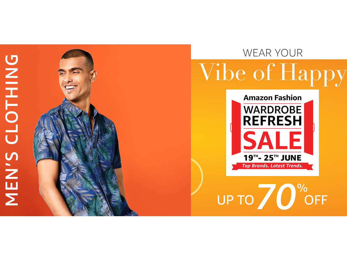 Amazon Fashion Sale: Men's t-shirts on sale; Get upto 70% off on casual wear at Amazon Fashion Sale | Times of India