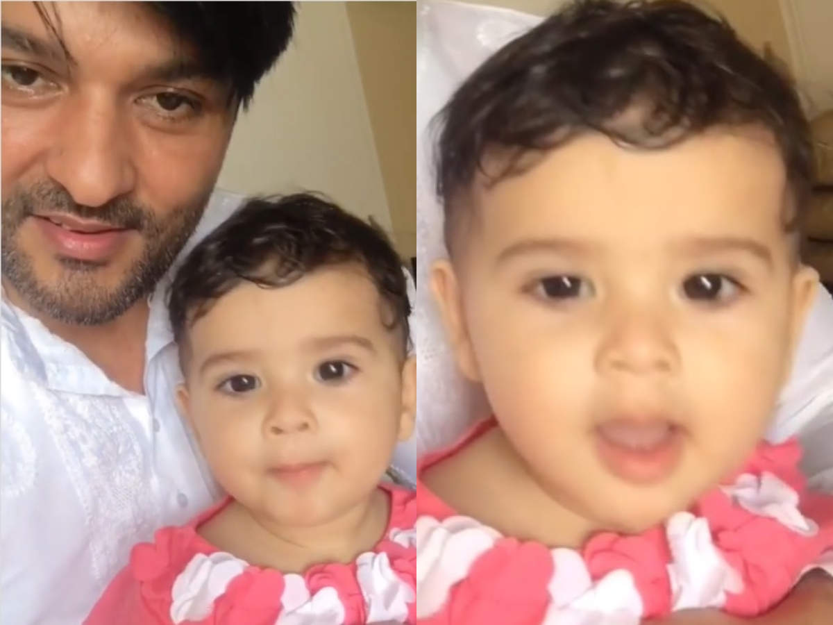 Diya Aur Baati Hum Actor Anas Rashid Jumps With Joy As Daughter yat Chants Papa Papa Watch Times Of India