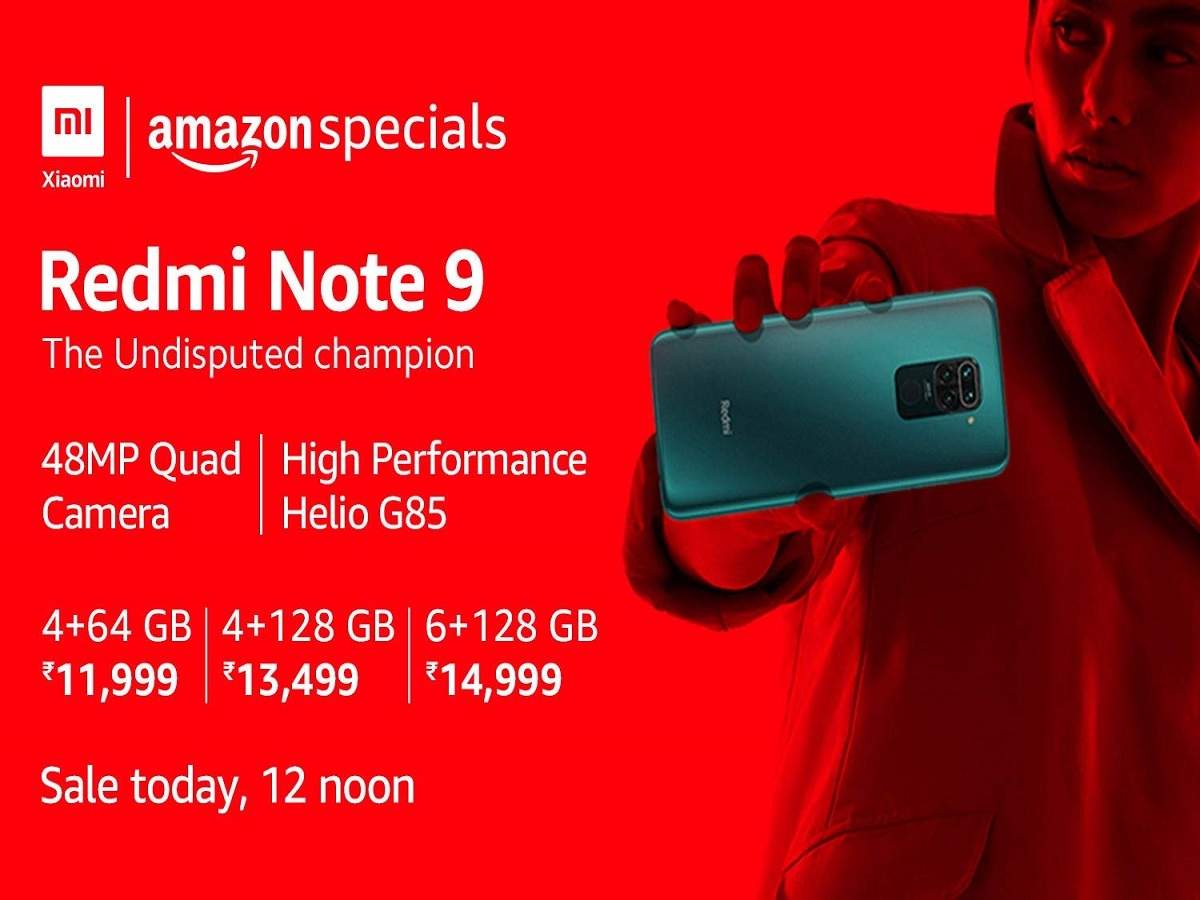 redmi note 9 4 64 price amazon