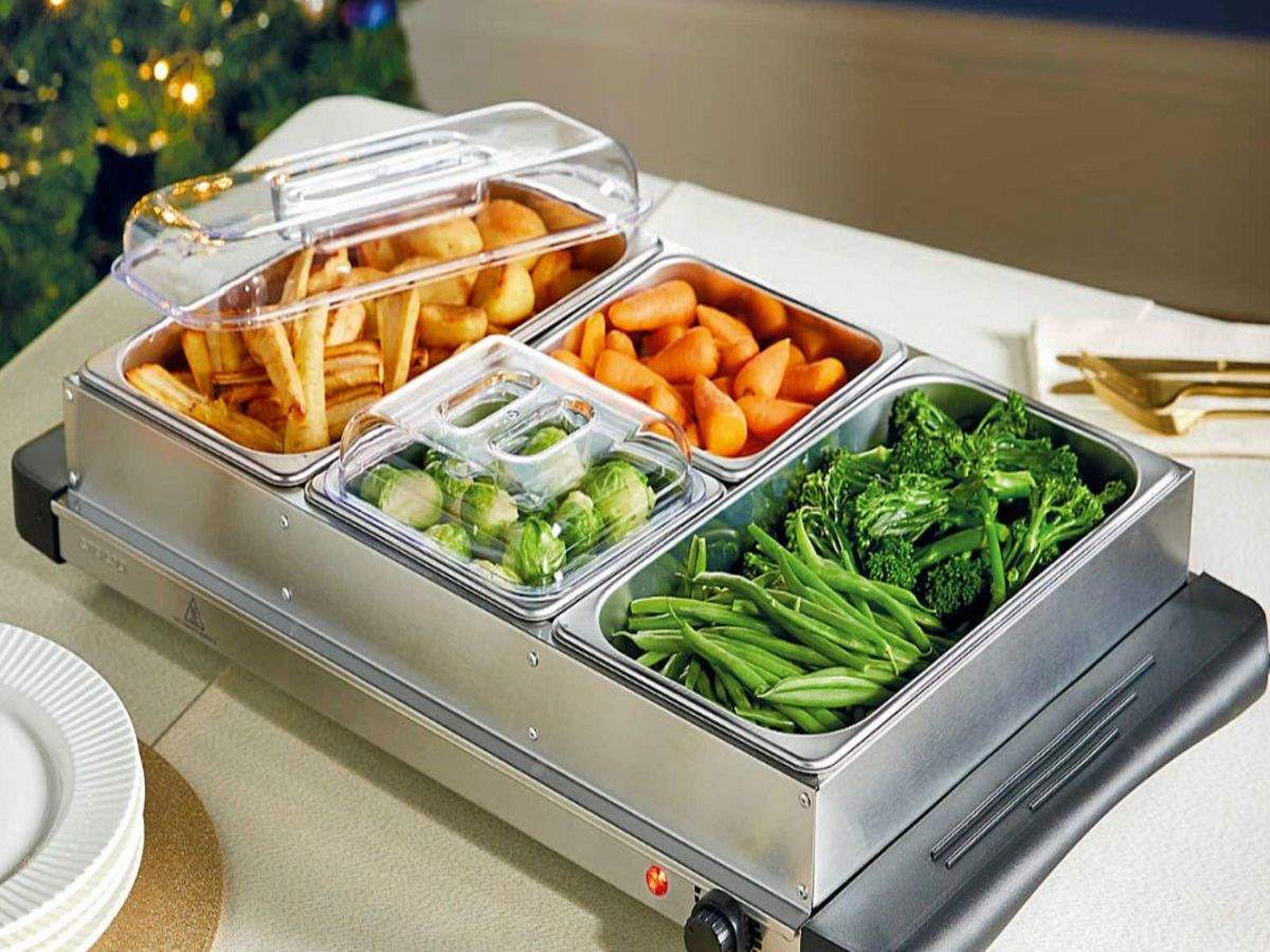 Premium Buffet Servers that provide easy access to large meals