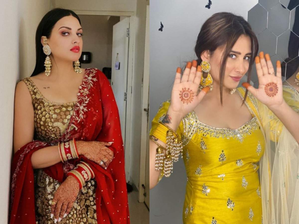 Bigg Boss 13's Himanshi Khurana and Mahira Sharma grab attention on Karwa  Chauth for their decked up looks; did the two fast too? - Times of India