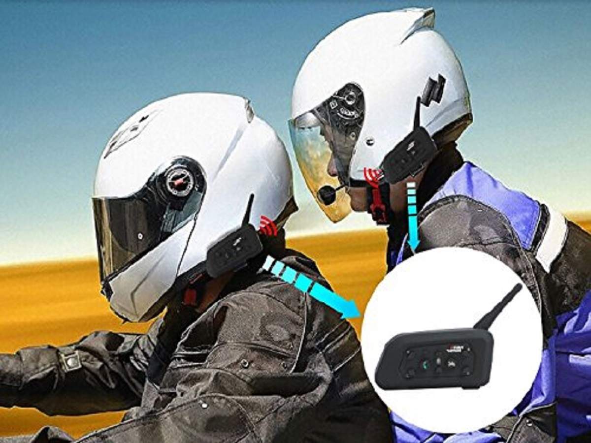 Wereldvenster Sinds specificeren Motorcycle Helmet Intercoms: Ride with proper communication | - Times of  India