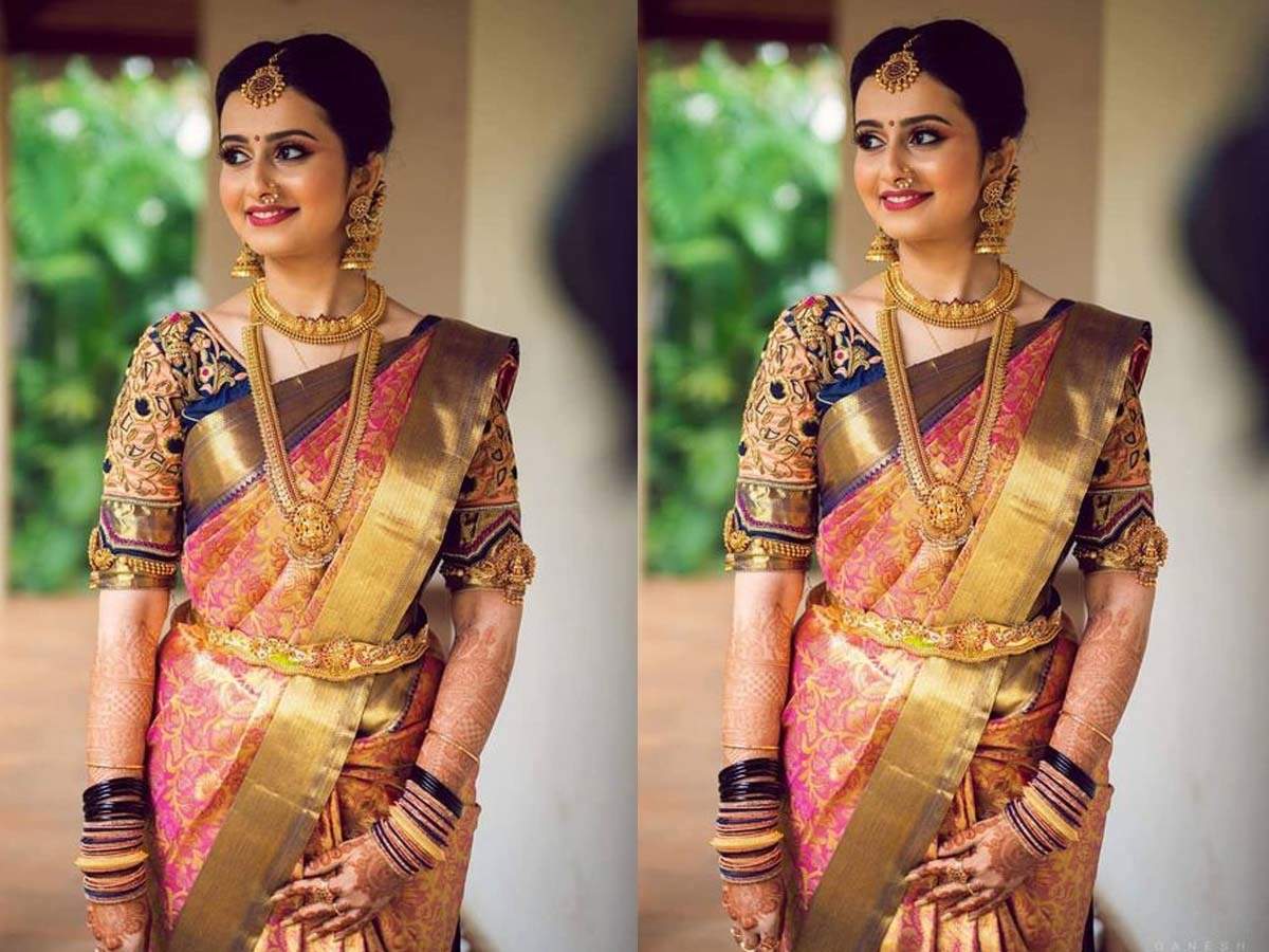 Kanjivaram sarees: Bridal sarees in silk for your special day | - Times of  India
