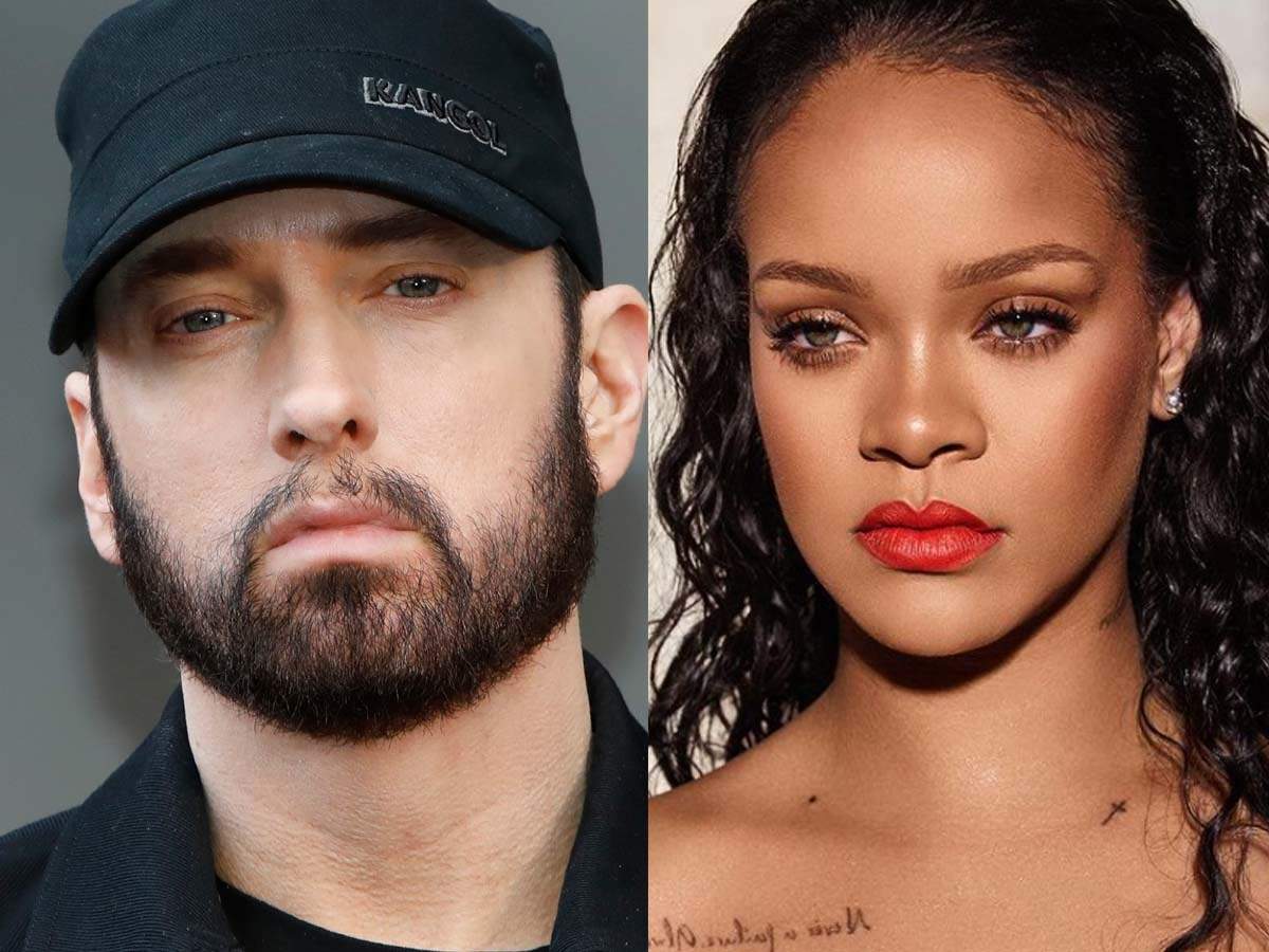 malm Rationel Lejlighedsvis Eminem apologizes to Rihanna in his latest song for siding with Chris Brown  who assaulted her; says "I'm sorry, Ri" | English Movie News - Times of  India
