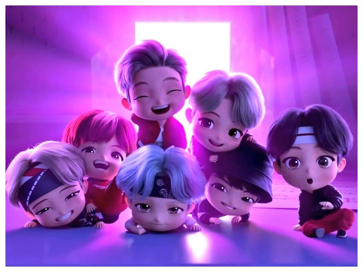 BTS' 'Dream On' will make you cry happy tears with their TinyTAN animated  music video– watch | K-pop Movie News - Times of India