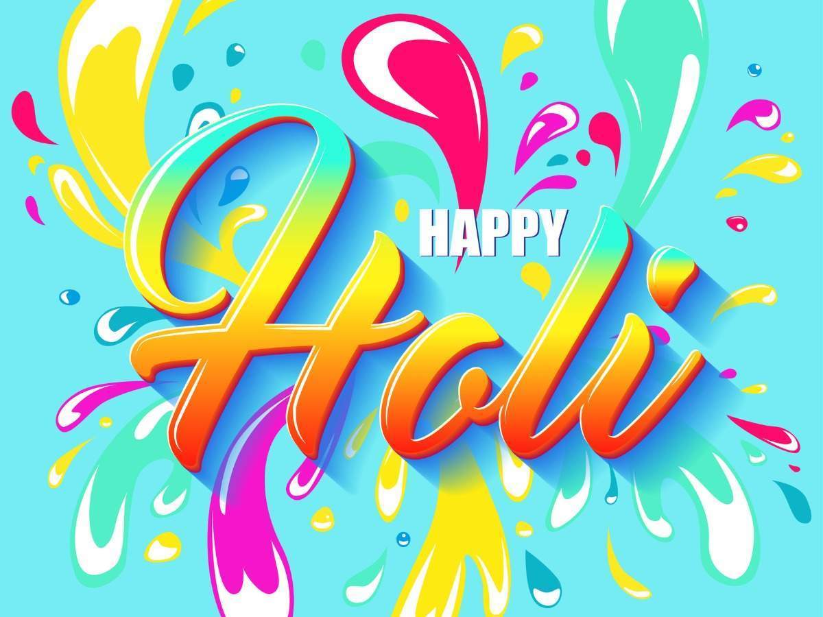 Happy Holi 2022 Wishes Messages Quotes Images Status SMS Greetings  Wallpaper Photos and Pics  Times of India