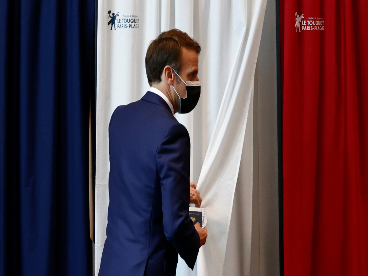 French Regional Vote Marks Form Of Failure For Macron S Party Times Of India