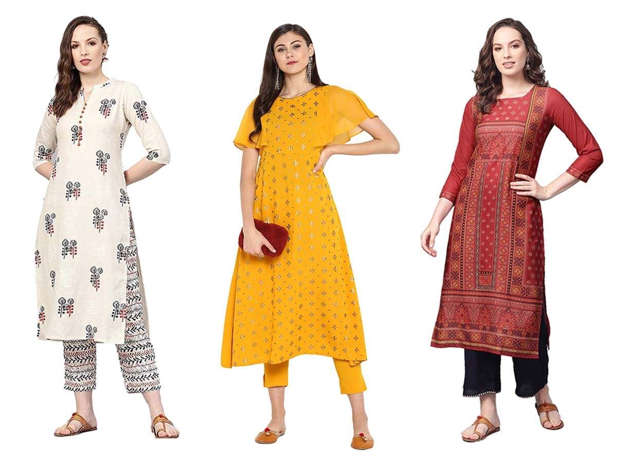 Women's Kurtis Under 799: Amazon Wardrobe Refresh Sale Offers Kurtis For  Women That Are Stylish And Aesthetic - Times of India