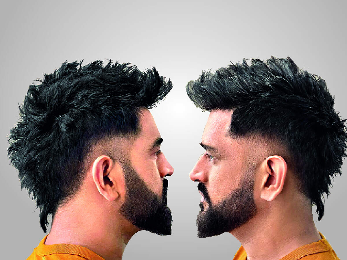 Mahendra Singh Dhoni sets #HairGoals with his faux hawk - Times of India Mahendra Singh Dhoni sets #HairGoals with his faux hawk - Times of India