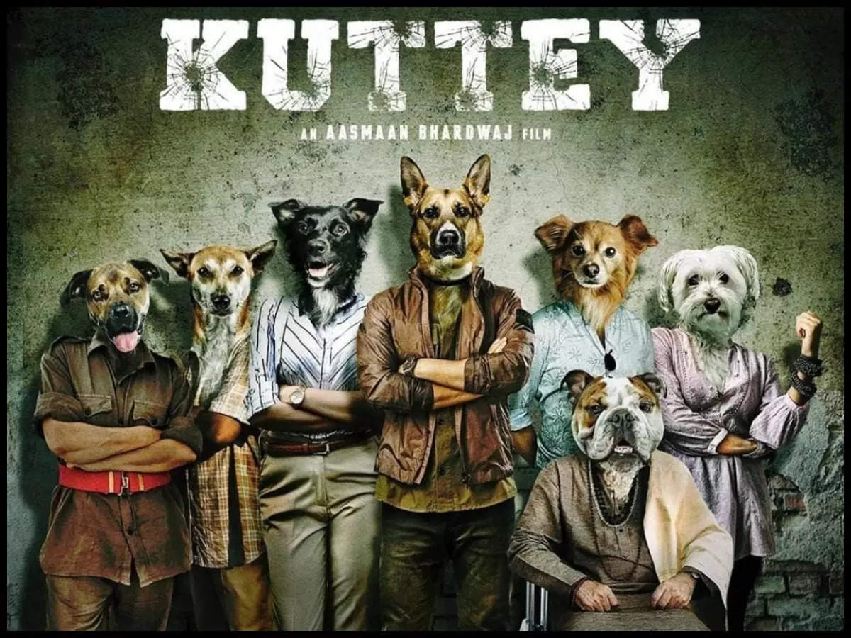 Arjun Kapoor shares Aasmaan Bhardwaj's 'Kuttey' motion poster | Hindi Movie  News - Times of India
