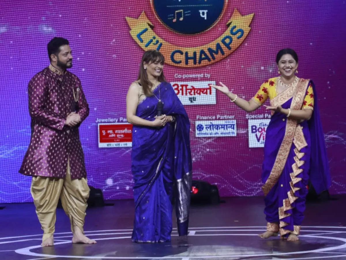 Sa Re Ga Ma Pa Li L Champs Pallavi Joshi And Swapnil Bandodkar To Grace The Upcoming Ganeshotsav Special Episode Times Of India