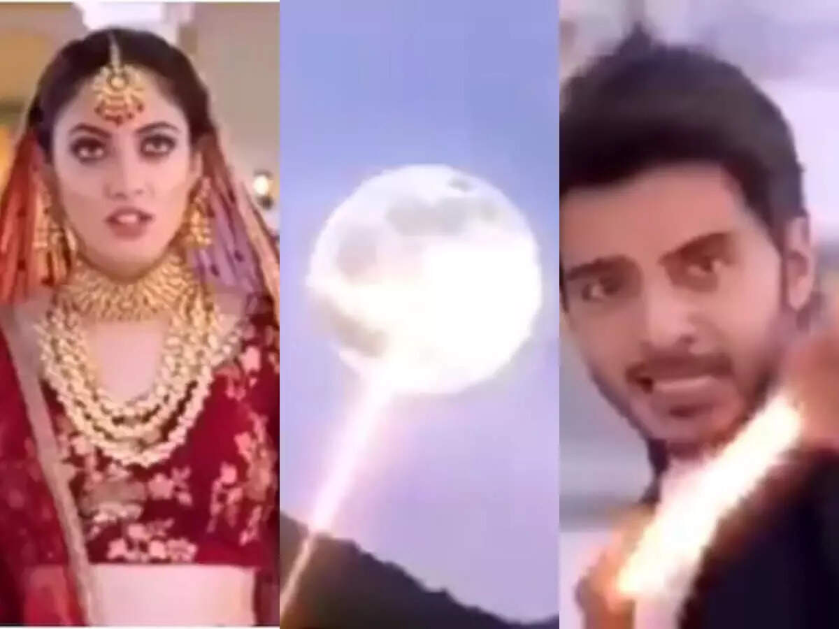 Exclusive Aditi Sharma Reacts To The Viral Memes On The Chand Ka Tukda Scene From Yeh Jadu Hai Jinn Ka Says Was Laughing Out Loud Reading Them Times Of India