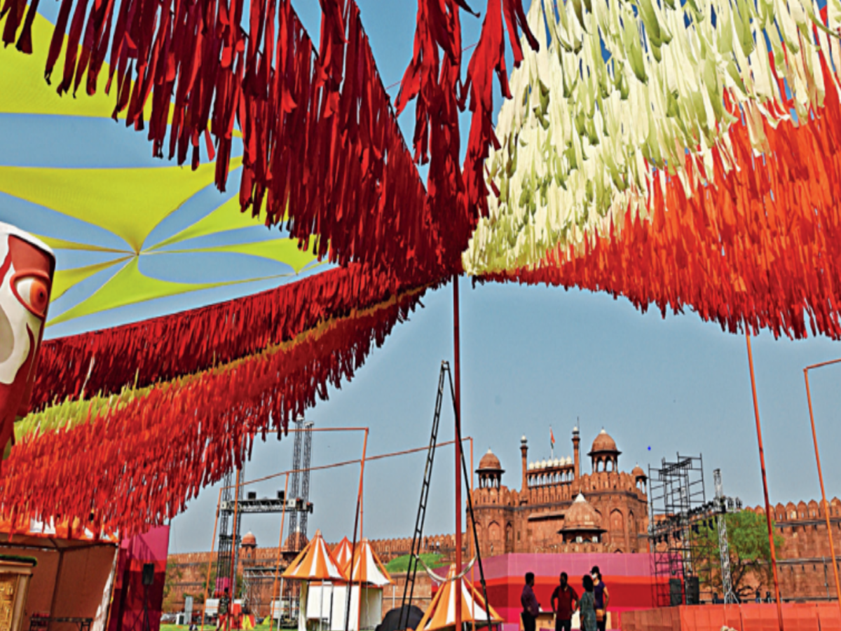 Delhi: At Red Fort, culture & creativity on show | Delhi News - Times of  India