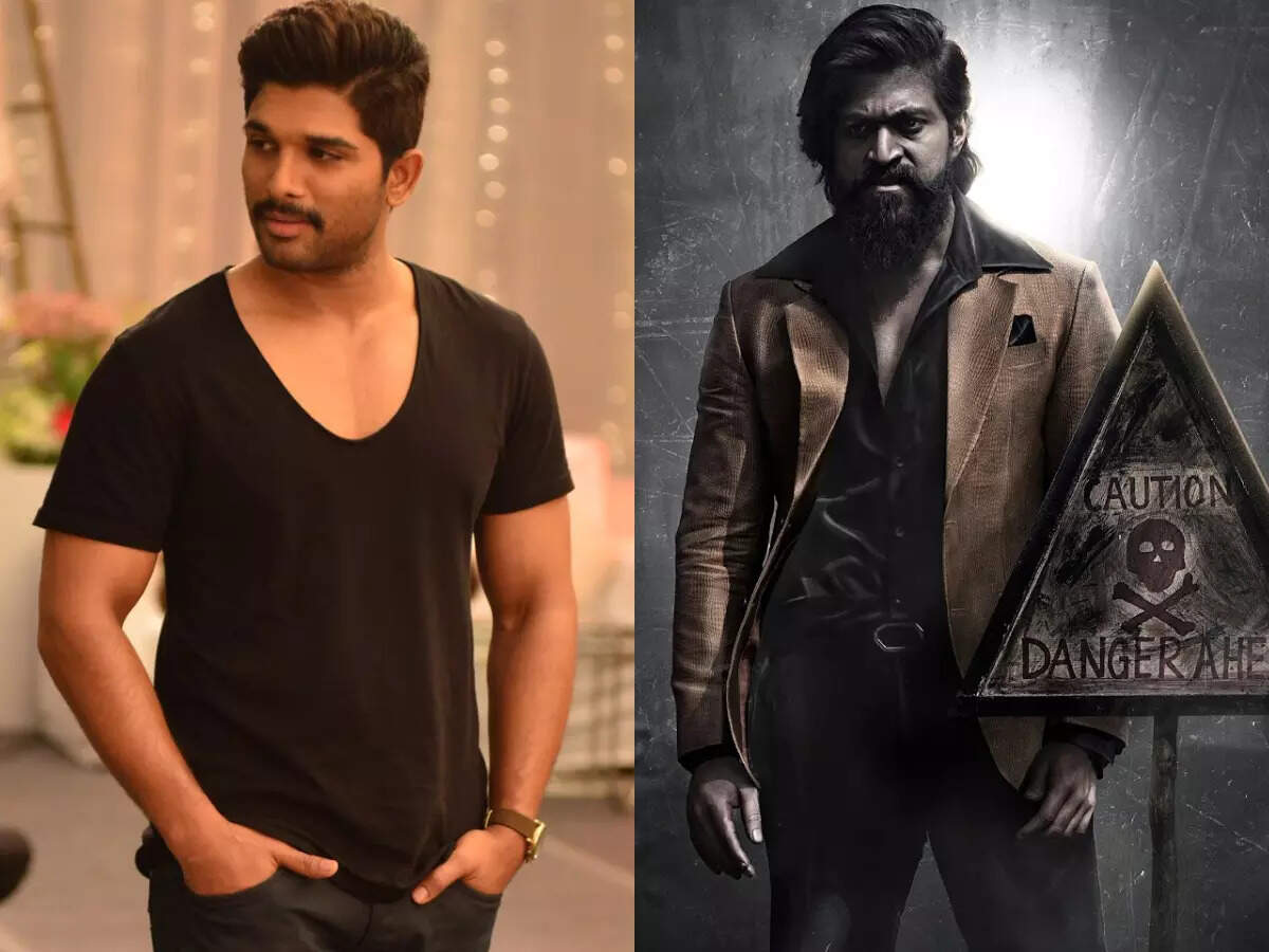 Allu Arjun heaps praise on Yash, Prashanth Neel's 'KGF-Chapter 2 ...