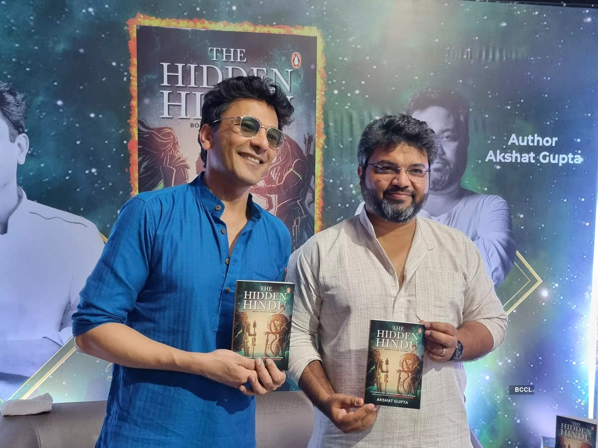 Chef Vikas Khanna launches author Akshat Gupta's 'The Hidden Hindu ...