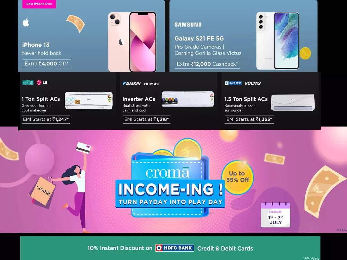 croma iphone 13 exchange offer