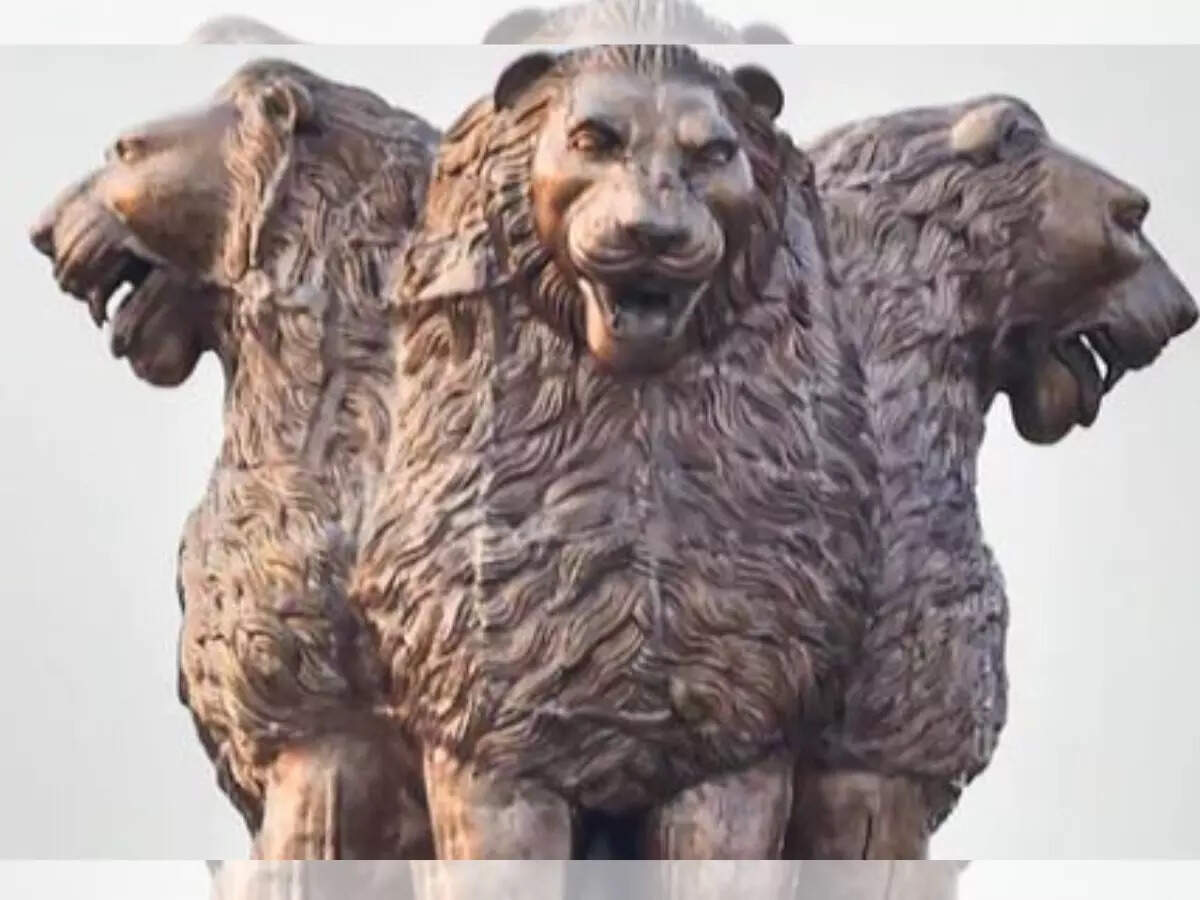Explainer: Amid fall-out over new National Emblem cast, here's what your child should know about its history and significance - Times of India Explainer: Amid fall-out over new National Emblem cast, here's what your child should know about its history and significance - Times of India