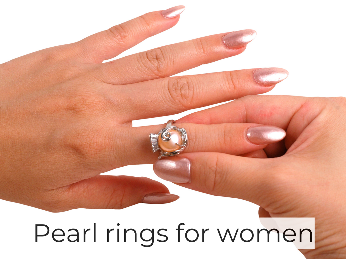 Anuj Sales South Sea Pearl 4.00 Carat Natural Pearl Gemstone Original  Certified Moti Adjustable Astrological panchhdhaatu/Ashtadhatu Gold Ring  for Men and Women : Amazon.in: Jewellery