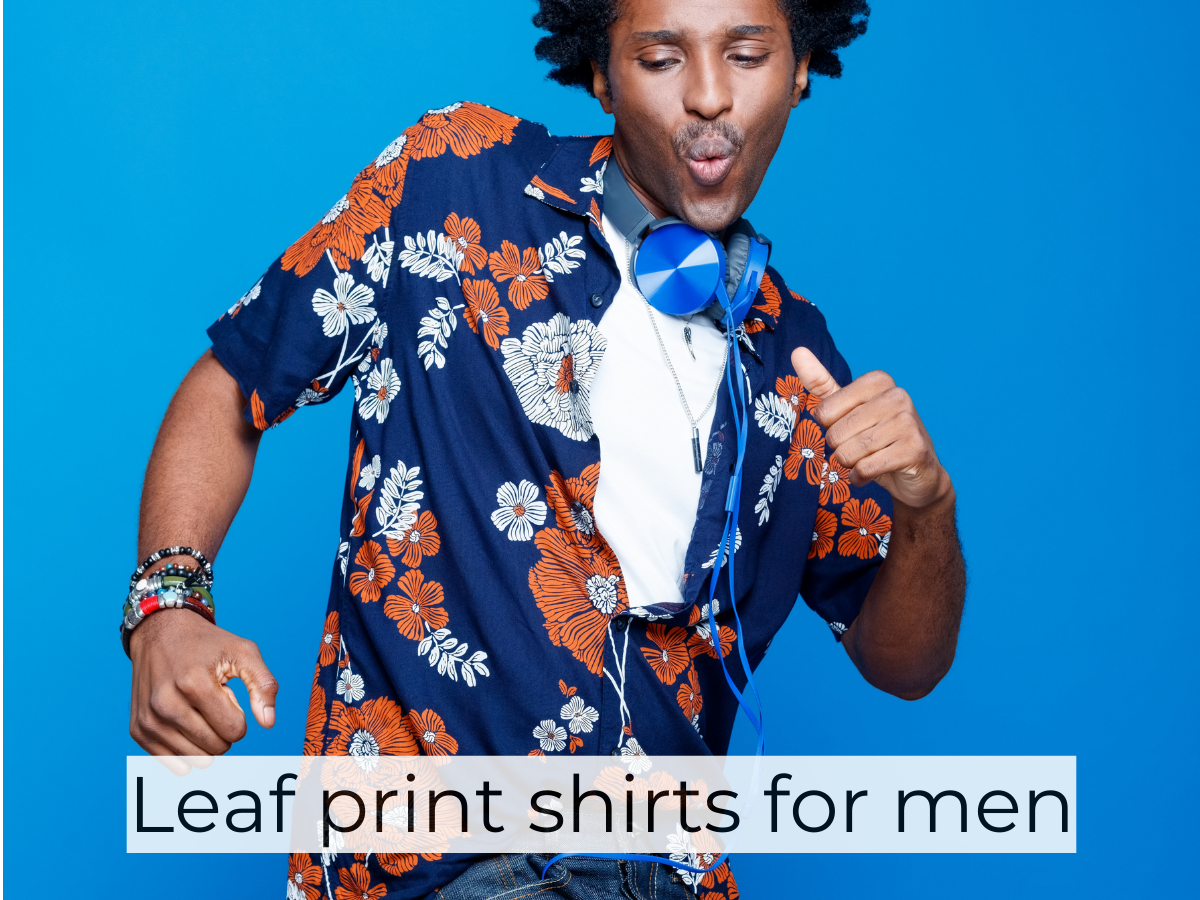 Leaf print shirts for men - Times of India (March, 2024)